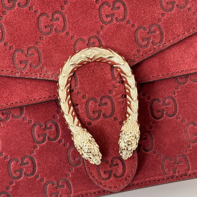 GUCCI DIONYSUS MINI TOP HANDLE BAG 813400 red