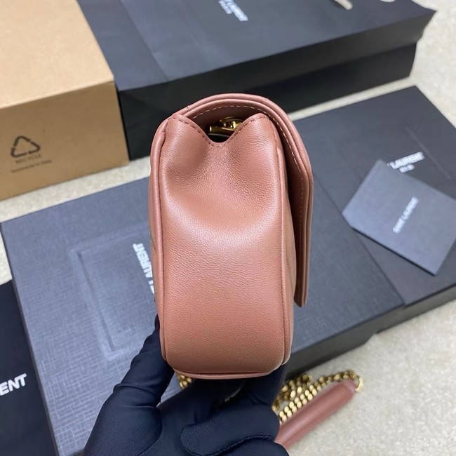 SAINT LAURENT LOULOU MINI IN LAMBSKIN 821749 pink