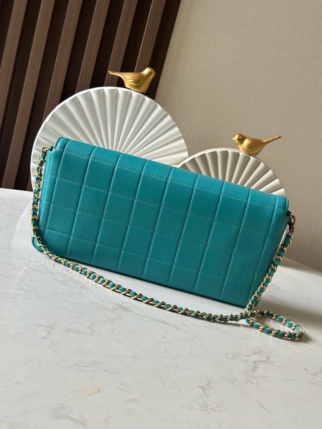 Chanel FLAP BAG AS3314 blue