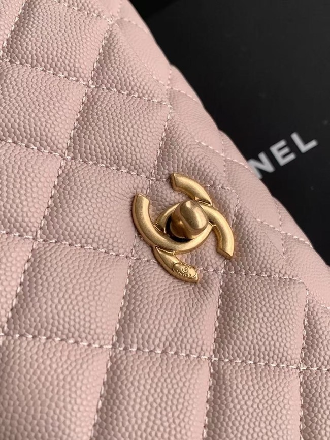 Chanel FLAP BAG WITH TOP HANDLE AS92990-1