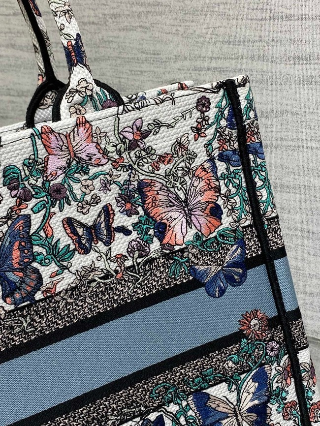 Medium Dior Book Tote Embroidery Embroidery M1296ZTDT-2