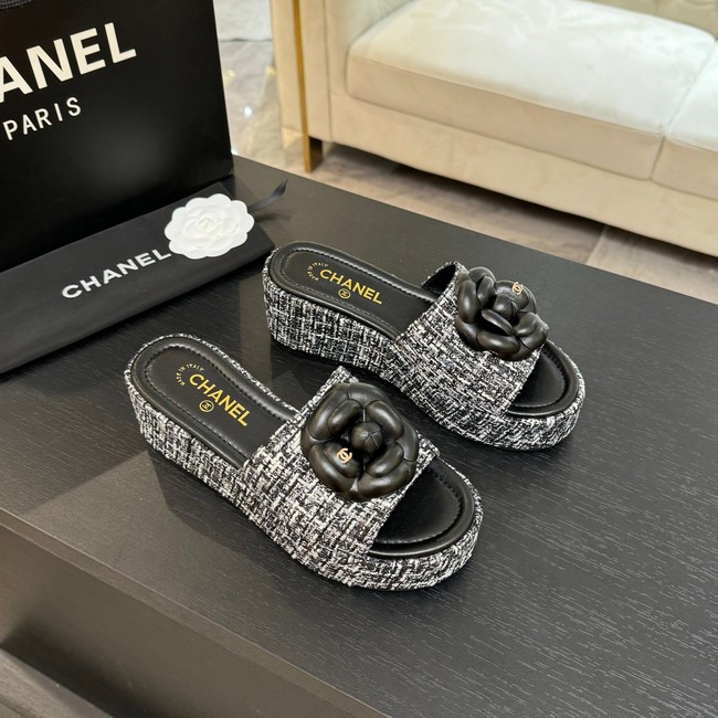 Chanel WOMENS Slippers High heels 7CM 44870-6