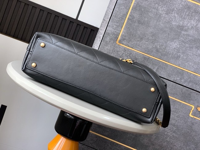 Chanel Medium FLAP BAG WITH TOP HANDLE AS5447 BLACK