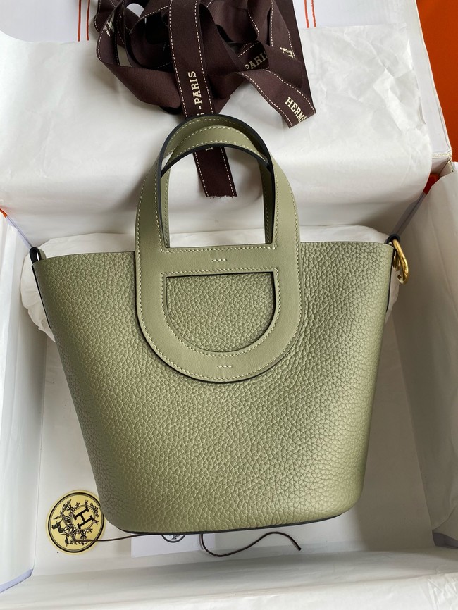 Hermes in the loop Togo Leather Bag H3369-12