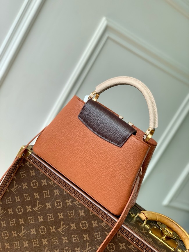 Louis Vuitton Capucines BB M12345 Tan Brown