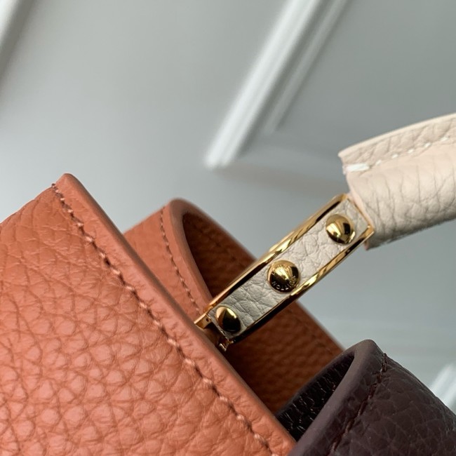 Louis Vuitton Capucines BB M12345 Tan Brown