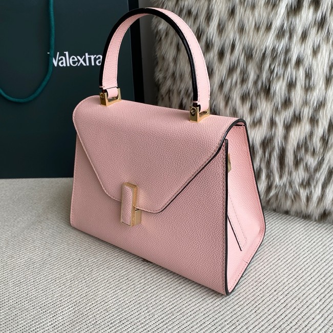 Valextra Iside Top Handle Medium Bag 56028 PINK