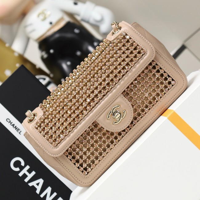 Chanel small flap bag AS4962 gold
