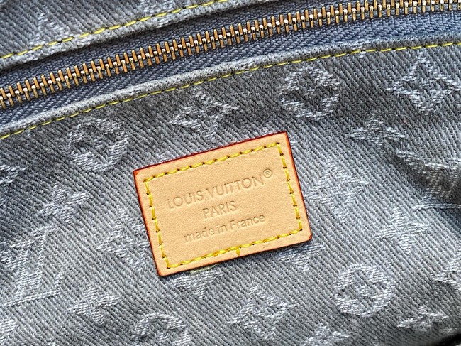 Louis Vuitton Cosmetic Pouch GM M13750 blue