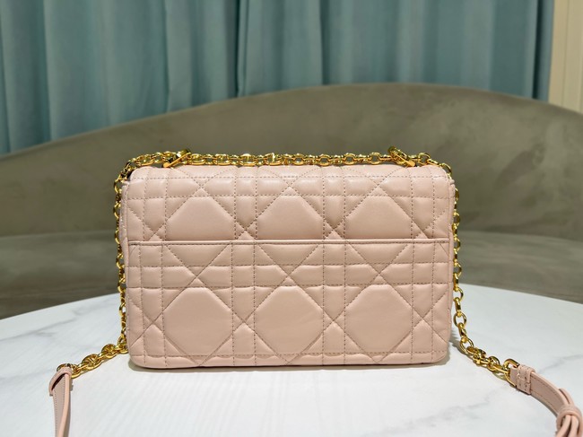 Dior Medium Soft Dior Caro Bag Macrocannage Lambskin M9253UHPA pink