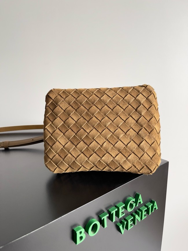 Bottega Veneta Suede Small Parachute 796569 brown