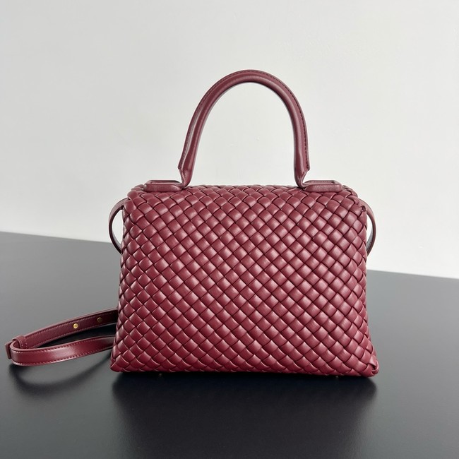 Bottega Veneta Patti Shoulder Bag 776783 Cherry