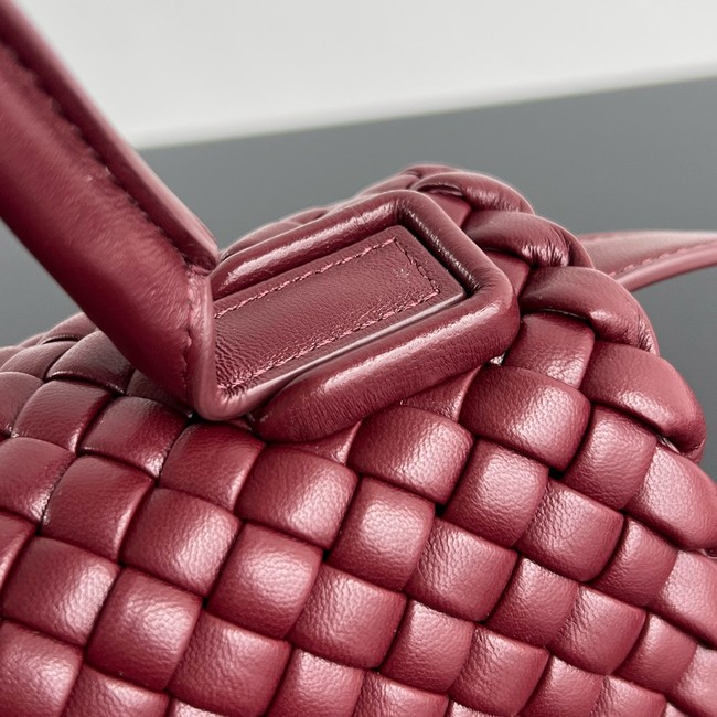 Bottega Veneta Patti Shoulder Bag 776783 Cherry