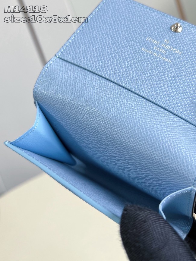 Louis Vuitton Card Holder M14118 blue