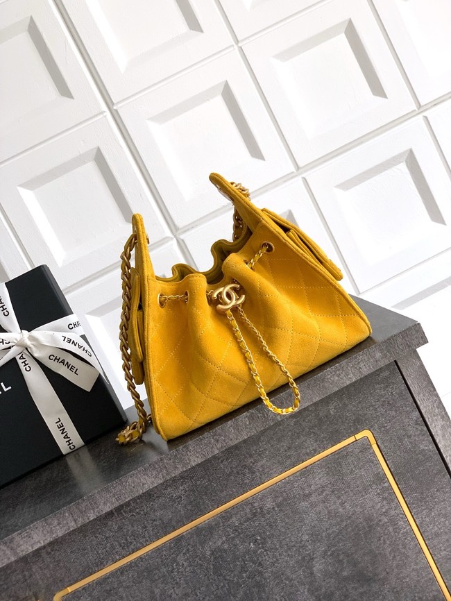CHANEL 25 MINI HANDBAG AS5631 YELLOW