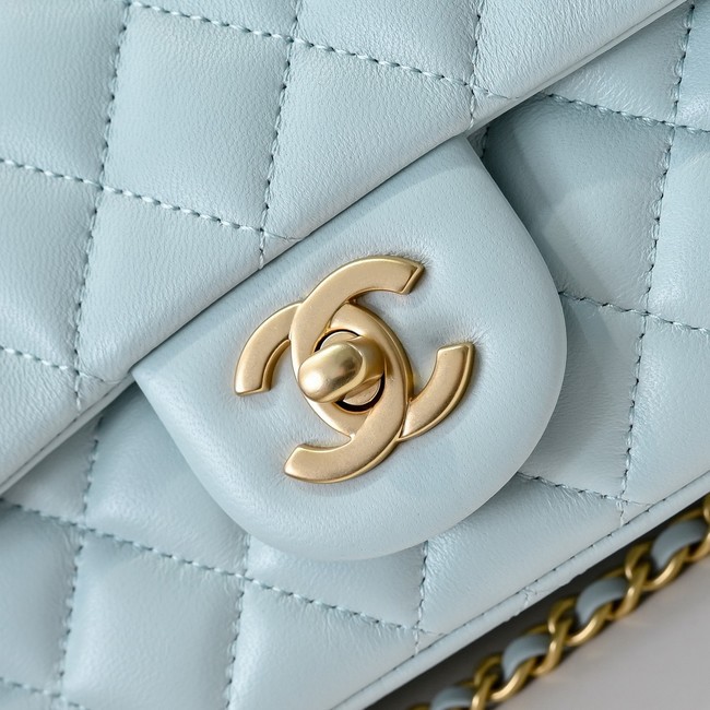 Chanel SMALL FLAP BAG AS1787 light Blue