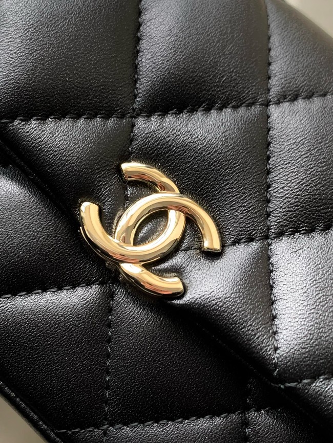 Chanel CLASSIC Original Lambskin 11.12 HANDBAG AS6563 black