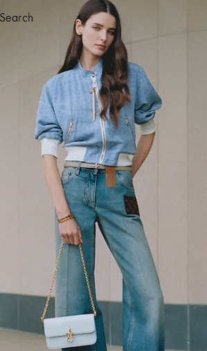 Louis Vuitton NEW Wallet On Chain LV Bloom M14581 Azur Louis Vuitton NEW Wallet On Chain LV Bloom M14581 Azur