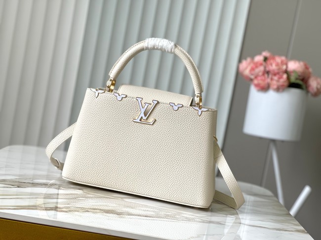 Louis Vuitton Capucines MM M23331 Off-white