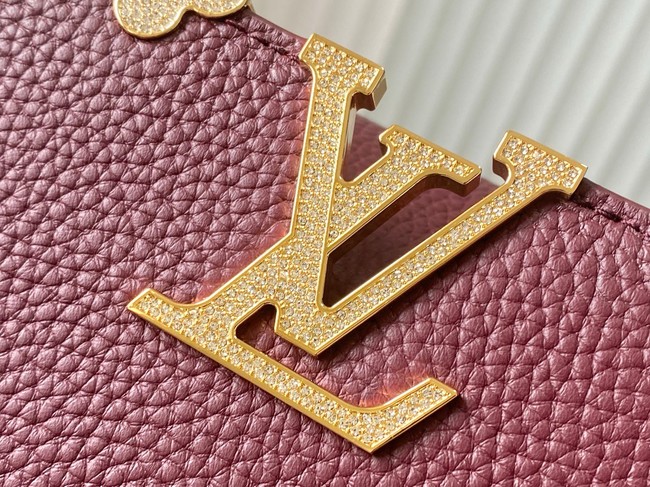 Louis Vuitton Capucines MM M23331 burgundy