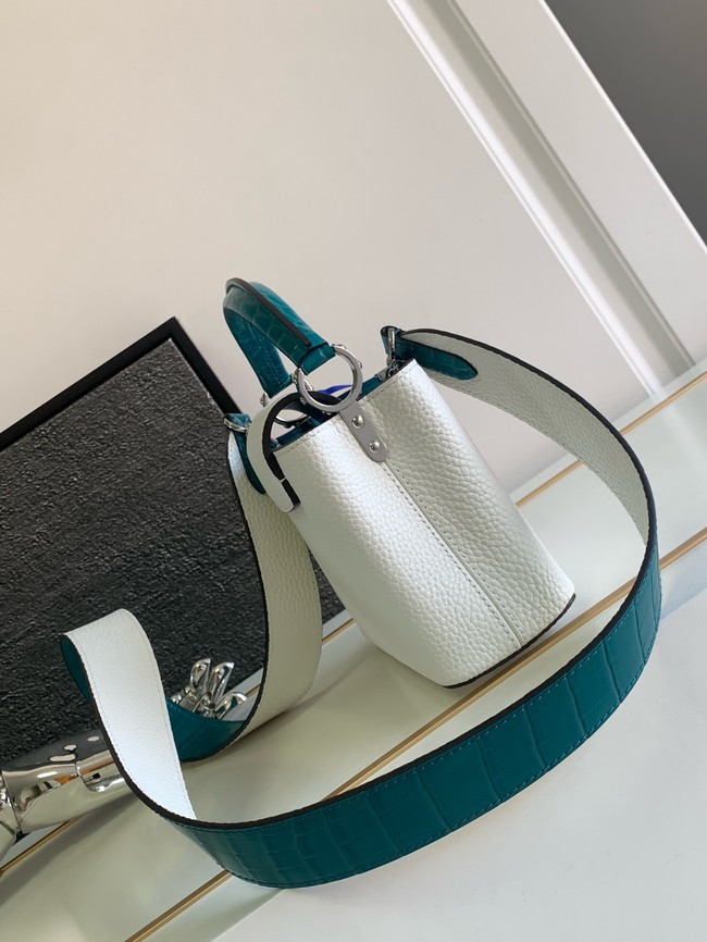 Louis Vuitton Capucines Mini M96498 white&blue