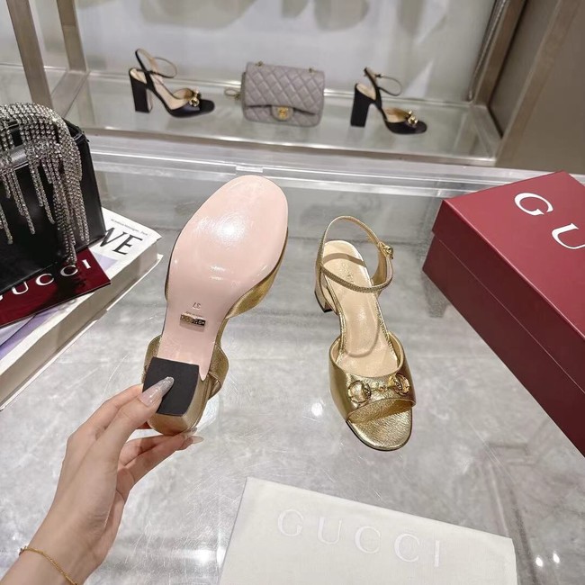 Gucci WOMENS HORSEBIT SANDAL 44938-6