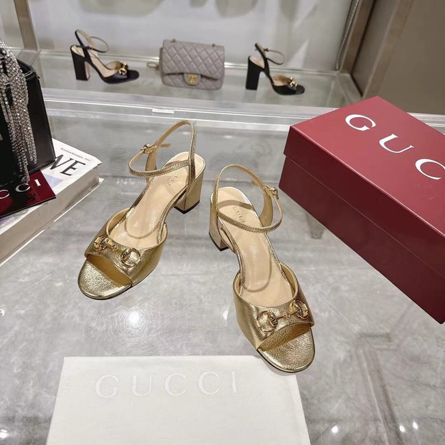 Gucci WOMENS HORSEBIT SANDAL 44938-6