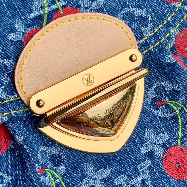 Louis Vuitton NEW LV x TM Sunset M13680 Denim Blue