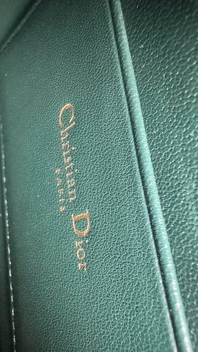 My Dior Mini Bag Cannage Lambskin S0980ONMJ dark green