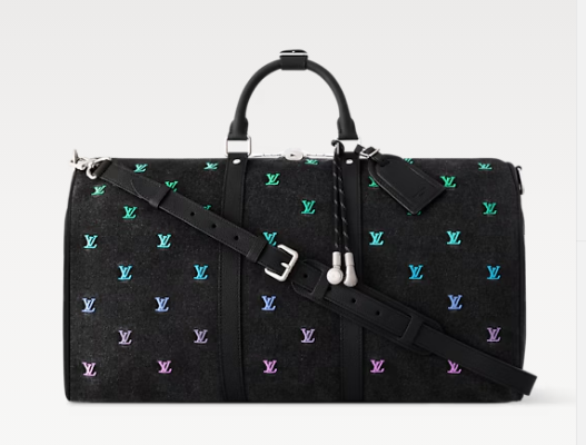 Louis Vuitton Keepall Bandouliere 50 M13966 black