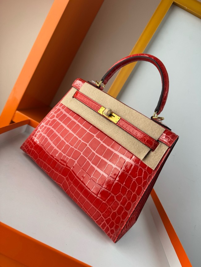 Hermes Kelly Shoulder Bags Nile crocodile leather KL3598-13