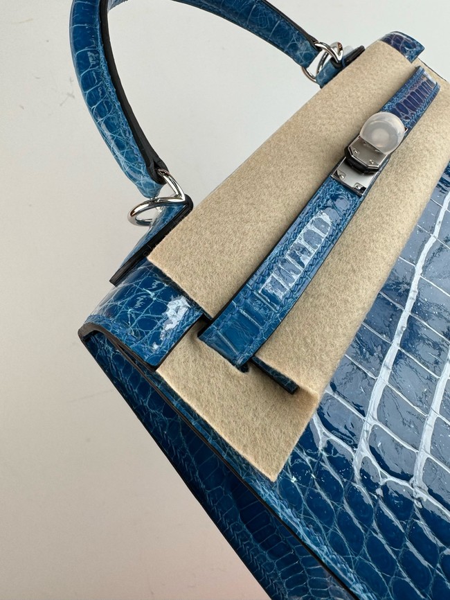 Hermes Kelly Shoulder Bags Nile crocodile leather KL3598-17
