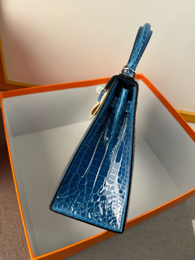 Hermes Kelly Shoulder Bags Nile crocodile leather KL3598-17
