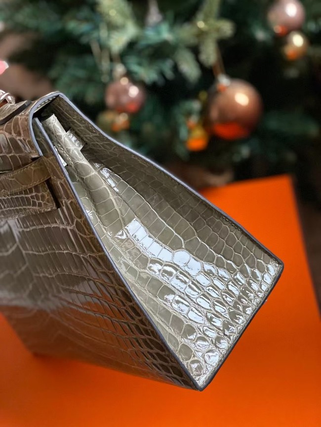 Hermes Kelly Shoulder Bags Nile crocodile leather KL3598-20