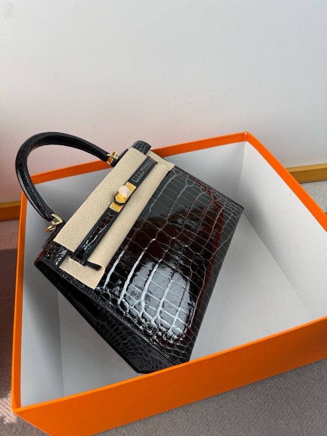 Hermes Kelly Shoulder Bags Nile crocodile leather KL3598-4