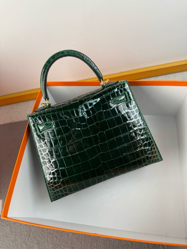 Hermes Kelly Shoulder Bags Nile crocodile leather KL3598-9