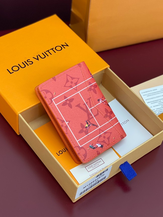Louis Vuitton Pocket Organizer M14881 Brick Red