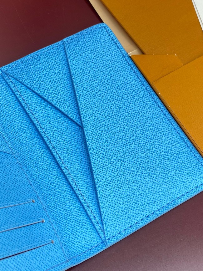 Louis Vuitton Pocket Organizer M14881 Pool Blue