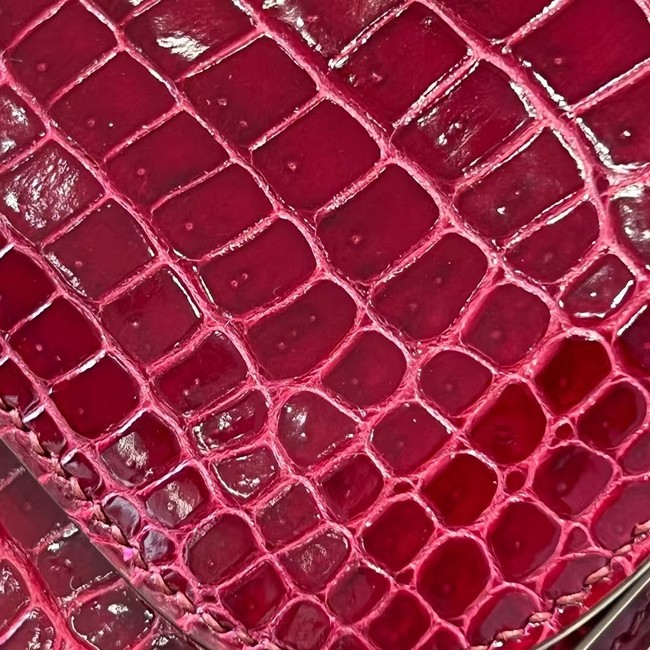 Hermes Constance Bag Nile crocodile leather 2701 burgundy