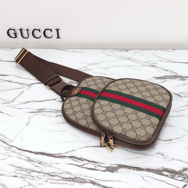 Gucci Ophidia small slingbag 779915 Brown