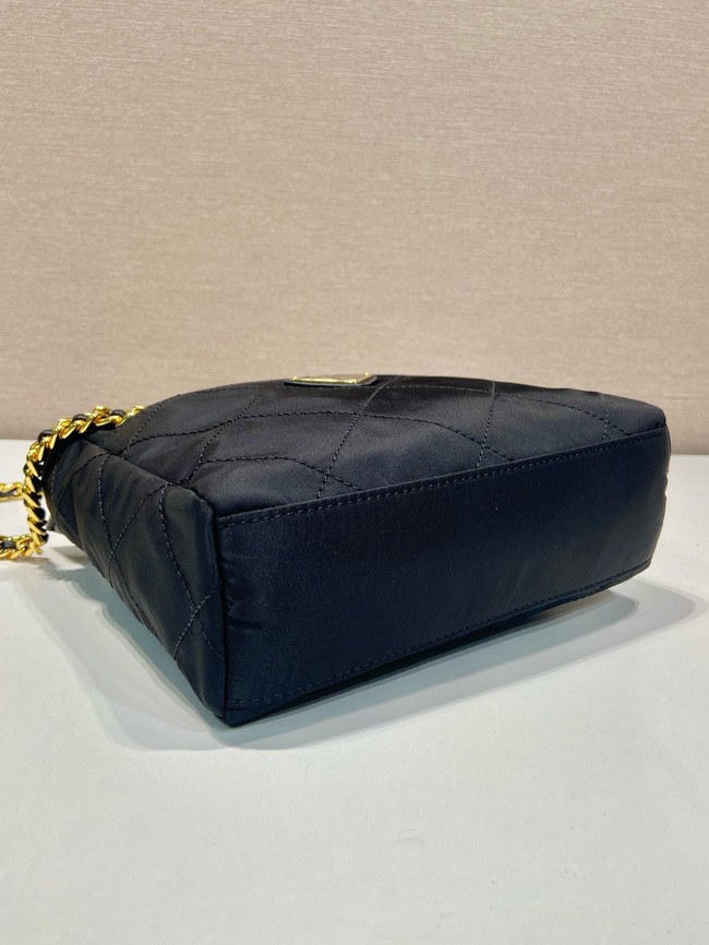 Prada Re-Edition nylon shoulder bag 1BD647 black