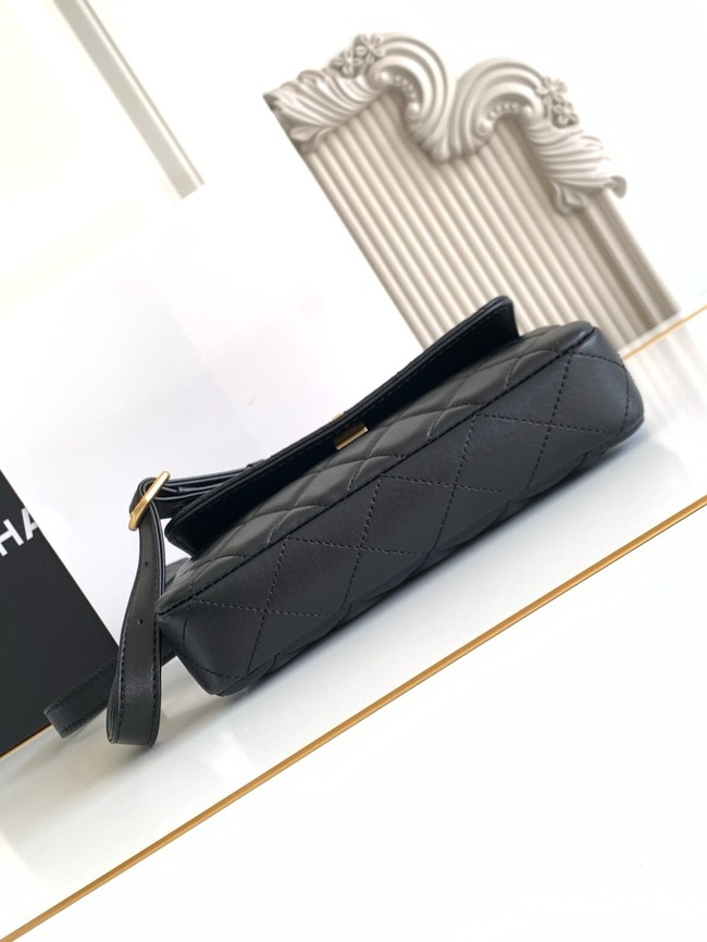 Chanel MINI FLAP BAG AS4677A BLACK