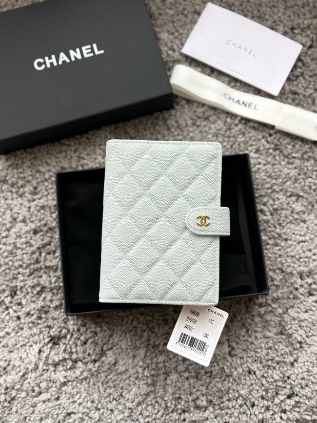 Chanel Passport Holder 96066 light blue