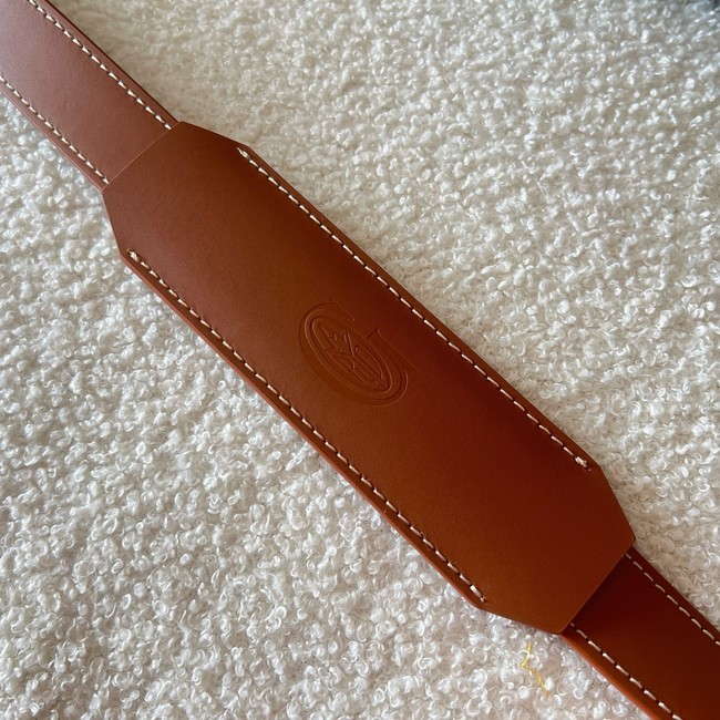 Goyard Calfskin Leather Travel Bag 55699 brown