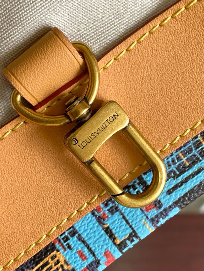 Louis Vuitton Shopper Tote MM N00218 Marina Blue