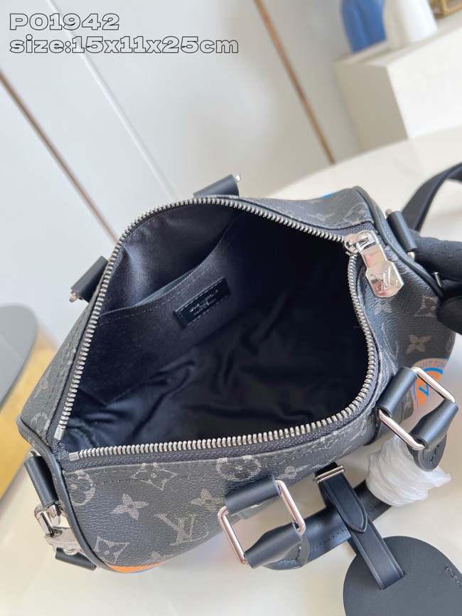 Louis Vuitton Speedy Bandouliere 25 P1942 black