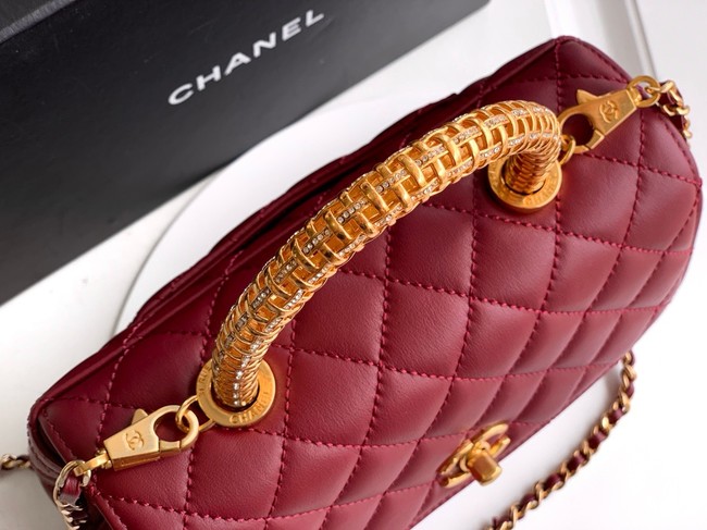 Chanel LARGE FLAP BAG WITH TOP HANDLE 92991-20
