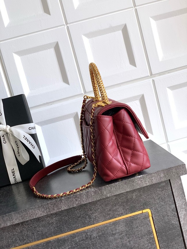 Chanel LARGE FLAP BAG WITH TOP HANDLE 92991-20