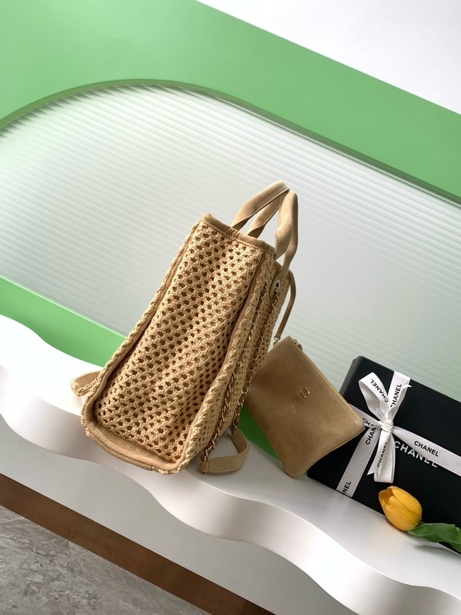 Chanel SHOPPING BAG AS3351 Apricot