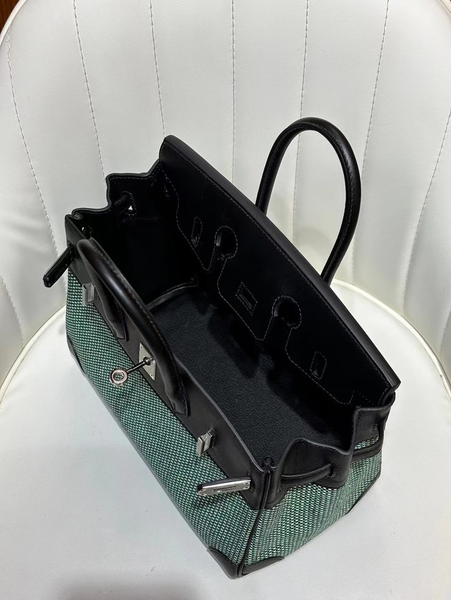 Hermes Birkin Bag togo Leather&Canvas 77886-2